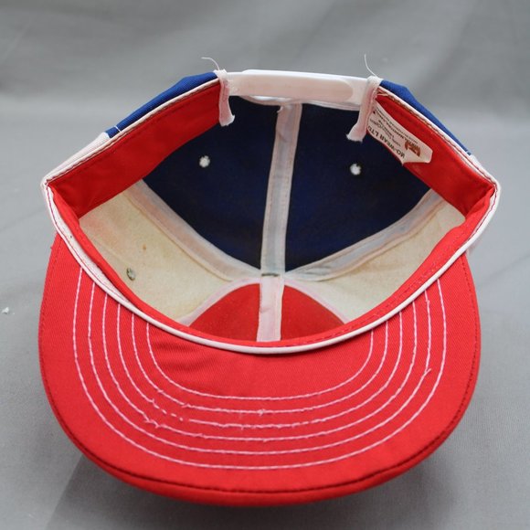 Vintage Patched Hat - Bumper to Bumper Tri Colour Panel - Adult Snapback - Picture 7 of 8